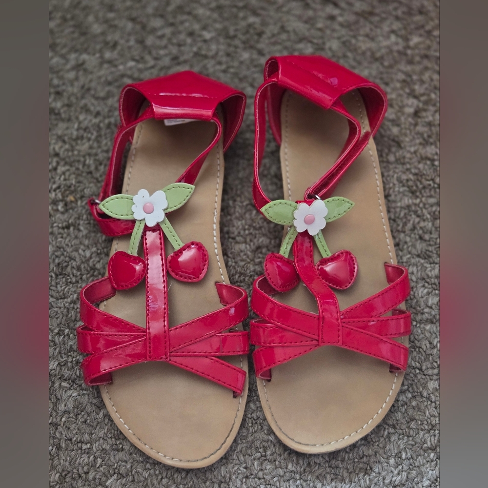 Gymboree Red Cherry Kids Sandals
